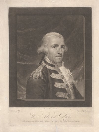 Vice admirál Colpoys od Richard Earlom