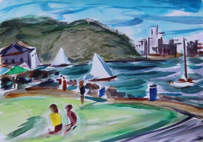 Bay, Tiburon, 2020 od Richard Fox
