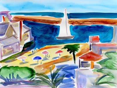 Corona del Mar, Newport Beach, 2018 od Richard Fox