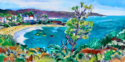Crescent Bay, Laguna Beach, 2018 od Richard Fox