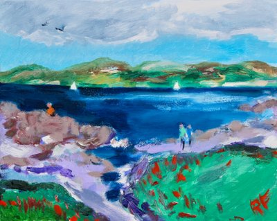 Pozdní odpoledne, Monterey, 2017 od Richard Fox