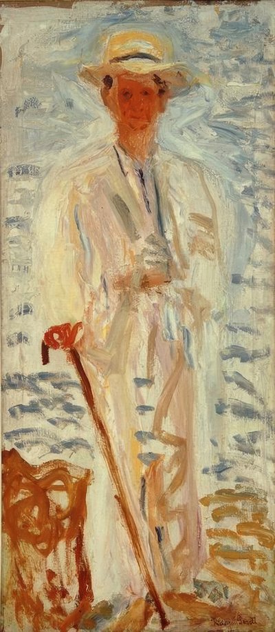 Portrét Alexandra von Zemlinského od Richard Gerstl