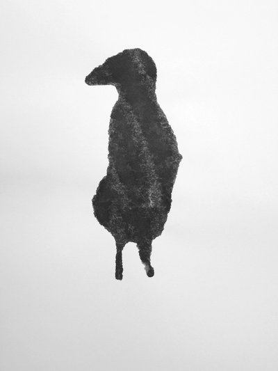 Bez názvu, 2009 (monotyp) od Richard Green