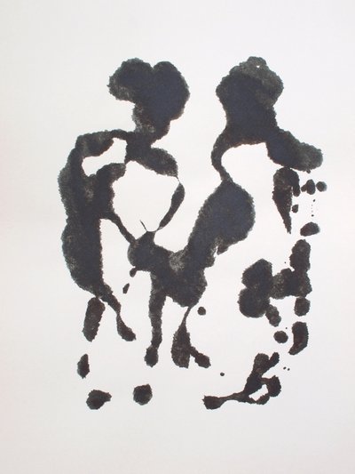 Bez názvu, 2010 (monotyp) od Richard Green