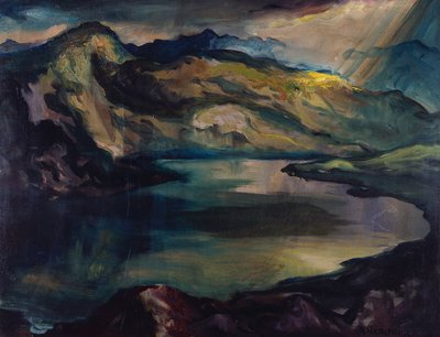 horské jezero od Richard Harlfinger