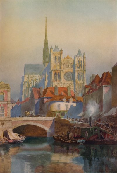 Katedrála v Amiens, c1903, 1938 od Richard Henry Wright