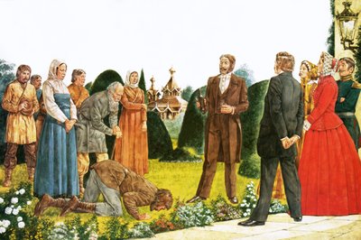 Osvobození nevolníků v Rusku od Richard Hook