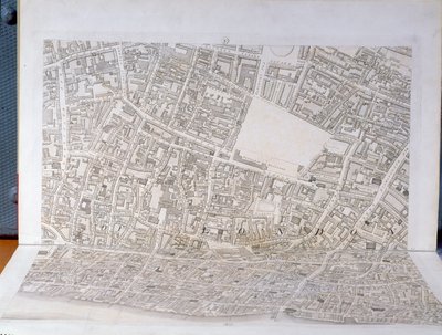 Plán City of London, zveřejněný 1813 (viz 247354-247356) od Richard Horwood