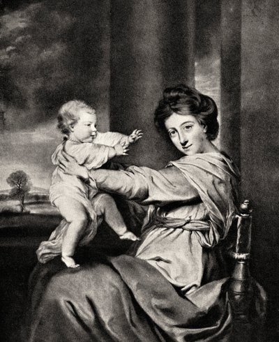 Caroline, vévodkyně z Marlborough a dcera, 20. století od Richard Houston