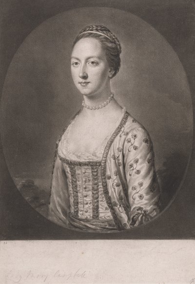 Lady Mary Campbellová od Richard Houston