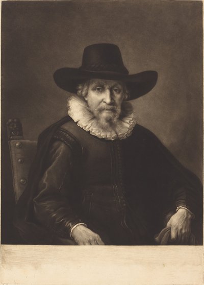 Purkmistr od Richard Houston after Rembrandt van Rijn