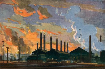 British Industries, Steel (barevné lito) od Richard Jack