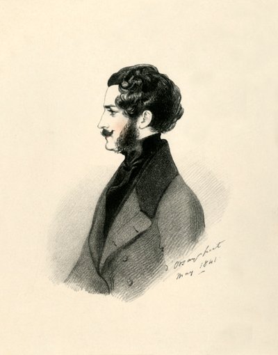 Edmund St John Mildmay, 1841. od Richard James Lane