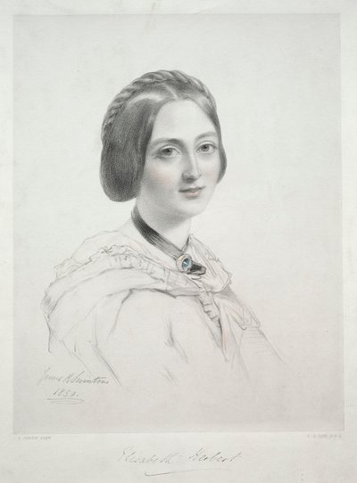 Lady Elizabeth Herbert. od Richard James Lane