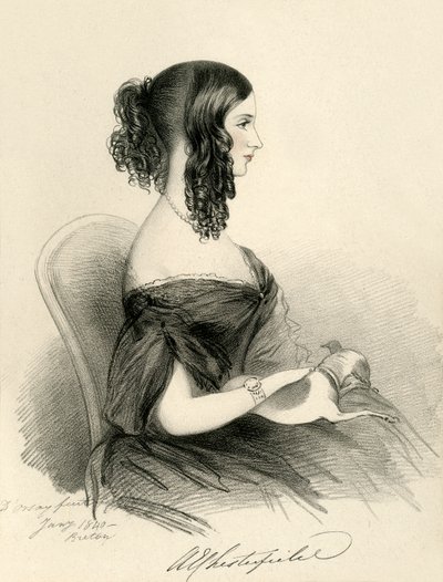 Hraběnka z Chesterfield, 1833. od Richard James Lane