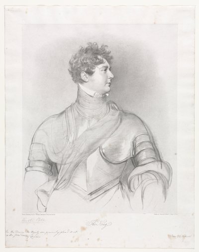 Král Velké Británie Jiří IV od Richard James Lane