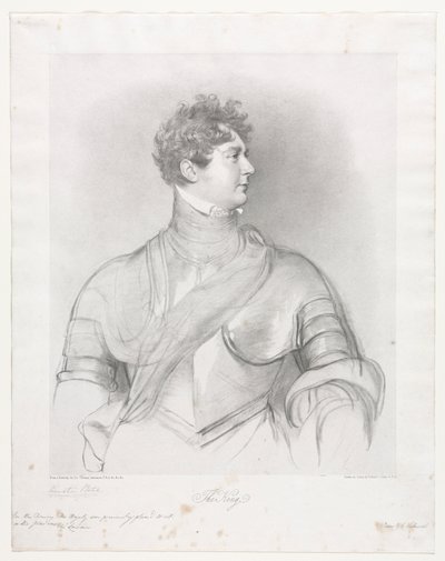 Král Velké Británie Jiří IV. od Richard James Lane