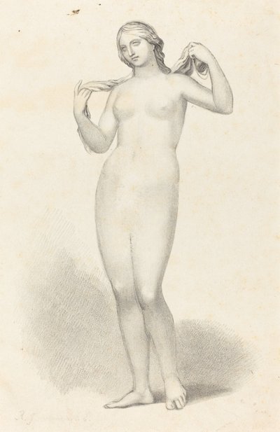 Venus Aphrodite, od Alcamanes od Richard James Lane after John Flaxman