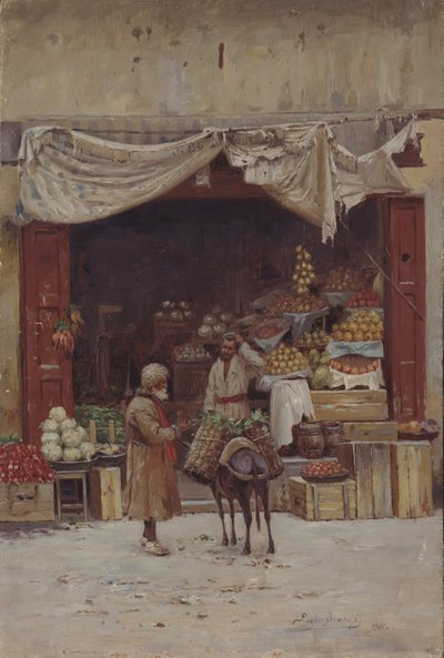 Obchod s ovocem od Richard Karl Sommer
