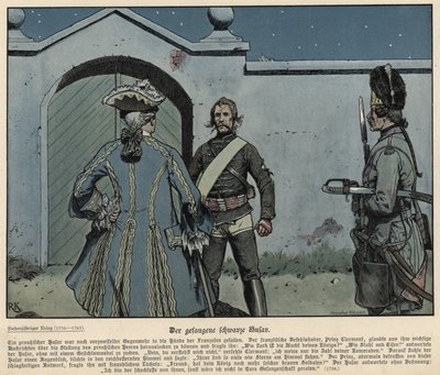 Zajatý černý husar od Richard Knoetel
