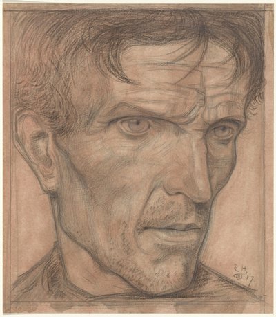 Hlava muže od Richard Nicolaüs Roland Holst