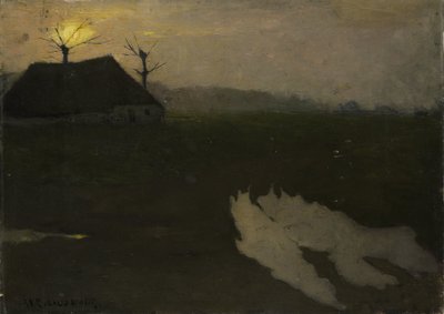 Krajina za měsíčního svitu od Richard Nicolaüs Roland Holst