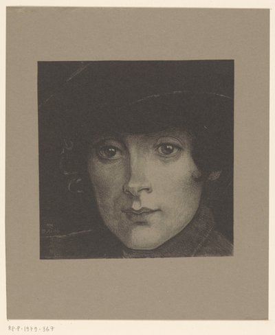 Portrét neznámé ženy od Richard Nicolaüs Roland Holst