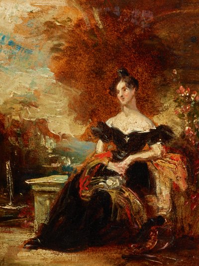 Portrét ženy od Richard Parkes Bonington
