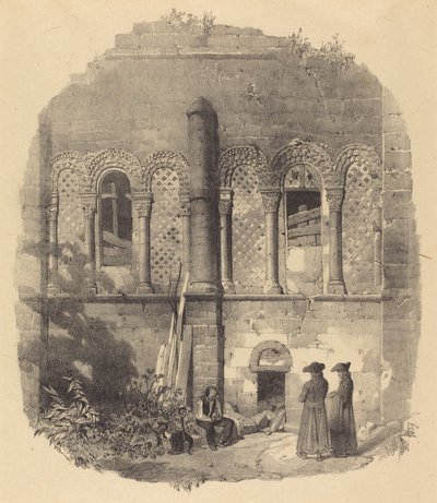 Kostel Saint-Taurin, Evreux od Richard Parkes Bonington