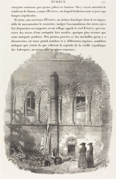 Kostel Saint-Taurin, Evreux od Richard Parkes Bonington