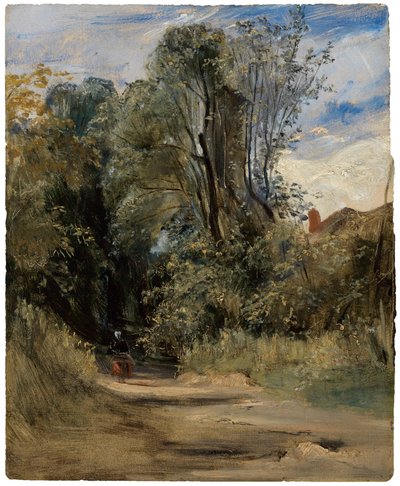 Lesní cesta od Richard Parkes Bonington