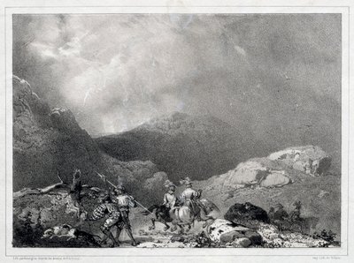 Glenfinlas, 1826. od Richard Parkes Bonington