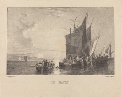 Ráno od Richard Parkes Bonington