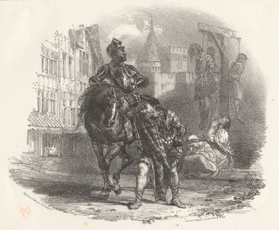 Pověšený od Richard Parkes Bonington