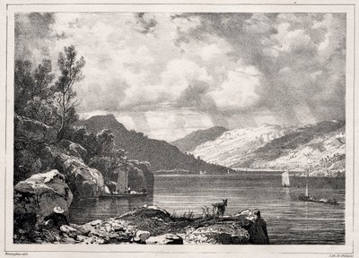 jezero Loch Lomond od Richard Parkes Bonington