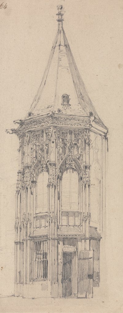 Soud, Rouen od Richard Parkes Bonington