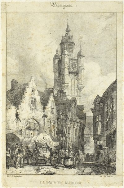 Tower Marketplace od Richard Parkes Bonington
