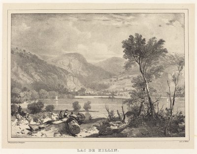 Killinské jezero od Richard Parkes Bonington after Francois Alexandre Pernot