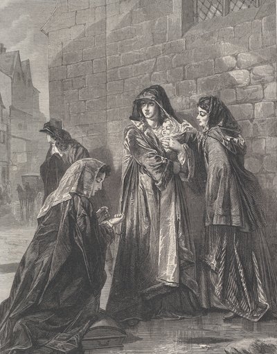 Let královny Jakuba II., z Illustrated London News, 3. srpna 1872. od Richard Principal Leitch