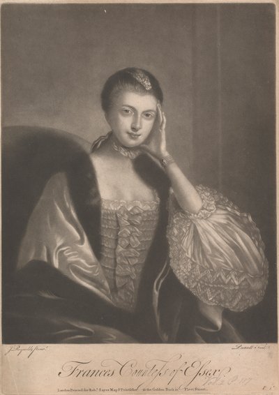 Frances Capell (rozená Hanbury-Williams), hraběnka z Essexu od Richard Purcell