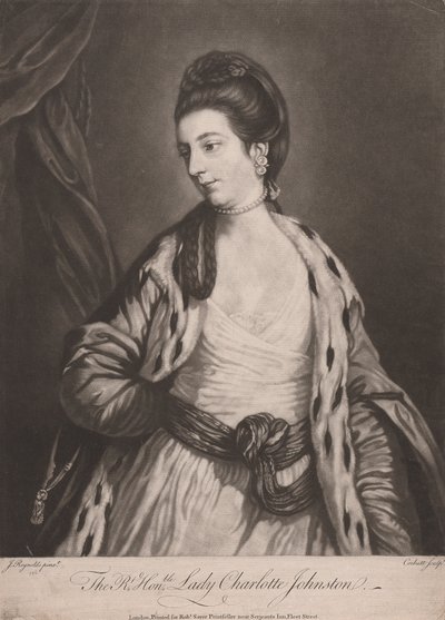 Správná ctihodná lady Charlotte Johnstonová od Richard Purcell