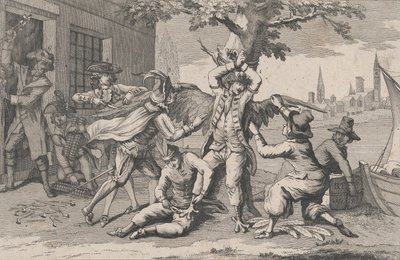 Va de Bon Coeur, věnováno Milordům anglické admirality členem amerického kongresu..., 1778. od Richard Purcell