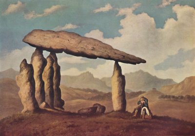 Megalitická hrobka v Pentre Ifan, Pembrokeshire, 1835, 1946 od Richard Tongue