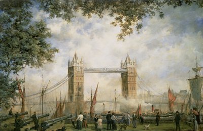 Tower Bridge: Z londýnského Toweru od Richard Willis