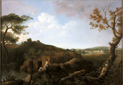 The Alban Hills (olej na plátně) od Richard Wilson