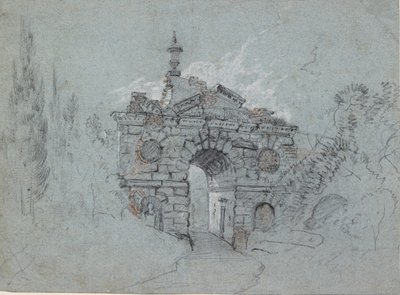 The Ruined Arch at Kew, c1760s od Richard Wilson