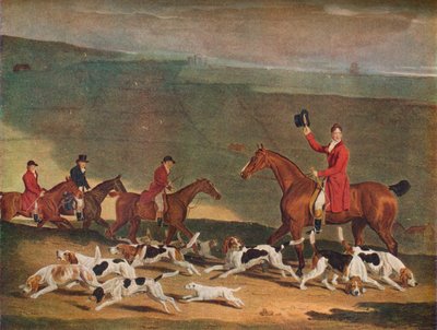Francis Duckenfield Astley, Esq., a jeho Harriers, c19. století od Richard Woodman