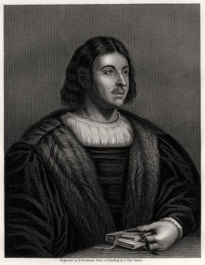 Giovanni Boccaccio , italský spisovatel a básník, 19. století. od Richard Woodman