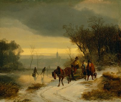 Zimní krajina od Richard Zimmerman