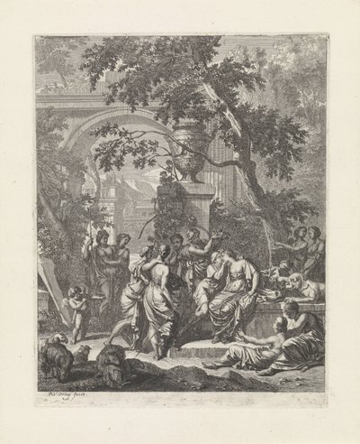 Amaryllis stál Blackberry The Shepherd (název série) od Richard van Orley (II)